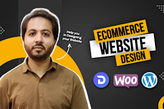 design ecommerce website, online store using woocommerce wordpress