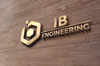 create wonderful engineering logo for you in one day