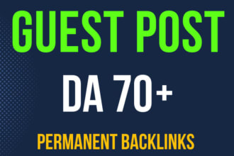 provide UK and USA guest post on high da blogs