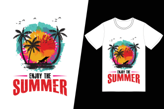 do wide range of merchandise t shirt designs logo designs