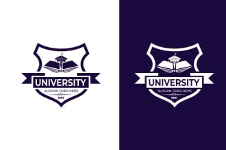 design school college university or any educational logo