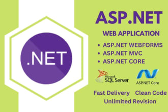 be your full stack asp dot net developer