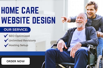 do home assistant and home care website design