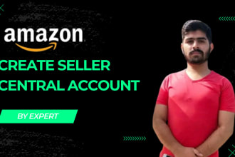 create professional and individual amazon seller account and brand registry