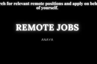 apply for your dream job, on linkedin, company website and others on your behalf
