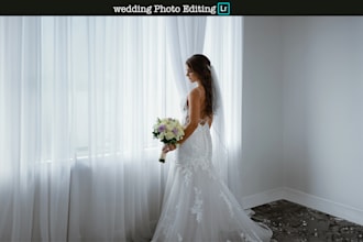 do wedding photo editing, color correction in lightroom
