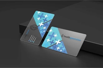 design trendy business card, professional visiting card