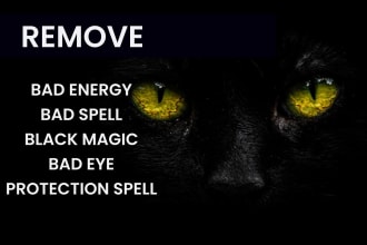 remove black magic with the help of white magic