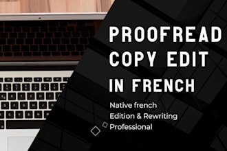 proofread and edit professionally your text