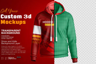 do sublimation hoodies, t shirts and apparel mockups