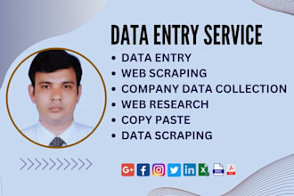 do spotless data entry work, scraping, copy paste