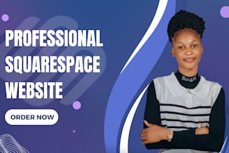 build a professional and responsive squarespace website