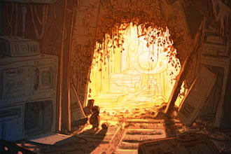 draw a background for your game or cartoon
