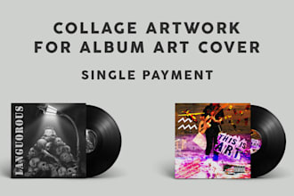 make collage art for your album or single music artwork