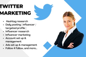 execute viral twitter and nft promotion for organic website growth