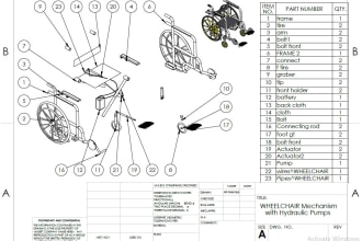 design 2d mechanical drawings using solidworks and autocad
