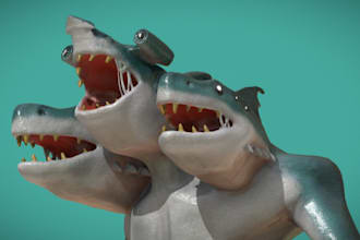 create HQ optimized 3d characters for games