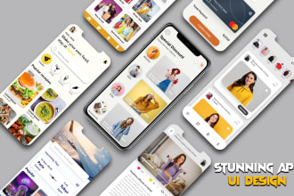 create professional mobile app design and figma website design