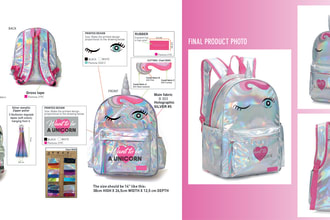 design backpack and pencil cases for kids