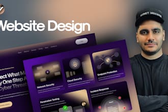 design web UI UX , and website design in figma