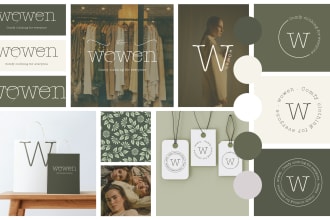 create a logo and brand identity kit for your business