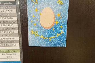 make a mini work poster for you