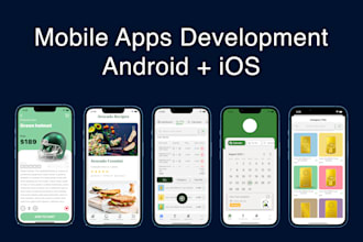 develop ios and android applications