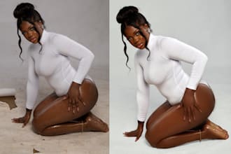 do high end photo retouching, editing portraits and headshot