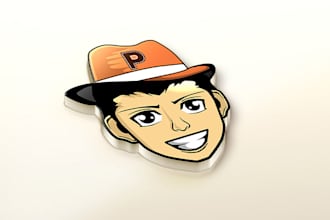 create modern and unique mascot logo