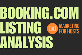 analyze your booking com listing