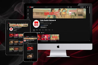 design a professional youtube branding kit in 24 hours
