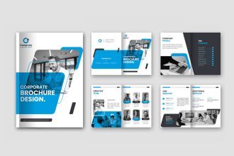 design sponsorship proposal or digital brochure