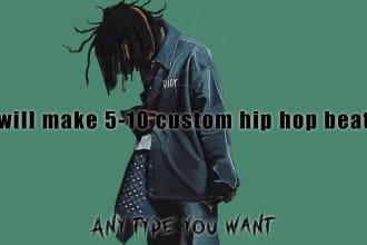 ghost produce any type of 1 to 10 custom hip hop beats