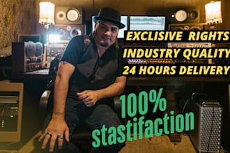 produce a professional trap or rap beat for you in 24h