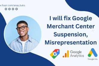 fix google merchant center suspension, misrepresentation, shopping ads and gtin