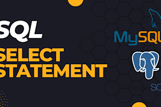 write sql select statement for you