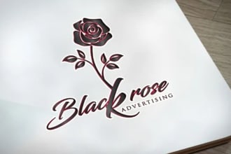 design make modern and creation flower logo in 24 hours