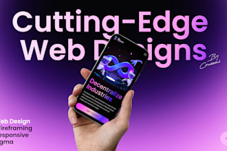 provide web design services using figma