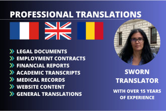 professionally translate english to french