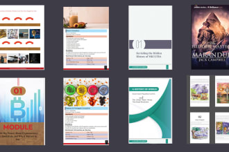 do book formatting, book layout, and typesetting in indesign