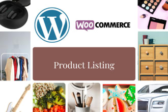 list products on your wordpress, woocommerce, shopify, square store, poshmark