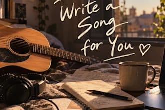 write a song for you