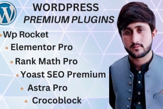 install premium pro plugins with setting for wordpress