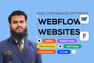 design a stunning website using webflow