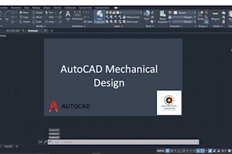 do mechanical design using autocad