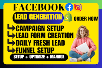 setup facebook lead generation ads to grow your business