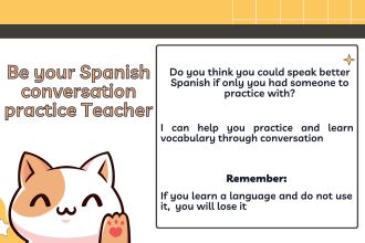 be your spanish practice conversation partner