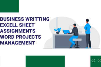 write your excel, ms word tasks and hand written assignments