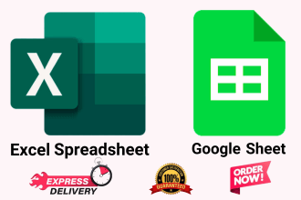 create, modify and fix excel formula or google sheets