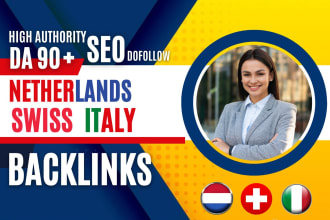 do authority netherlands swiss and italy high da seo dofollow backlinks service